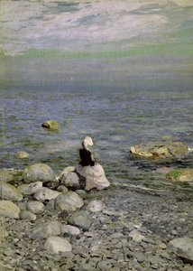 Sur le rivage de la mer Noire, années 1890 - Konstantin Alekseevich Korovin